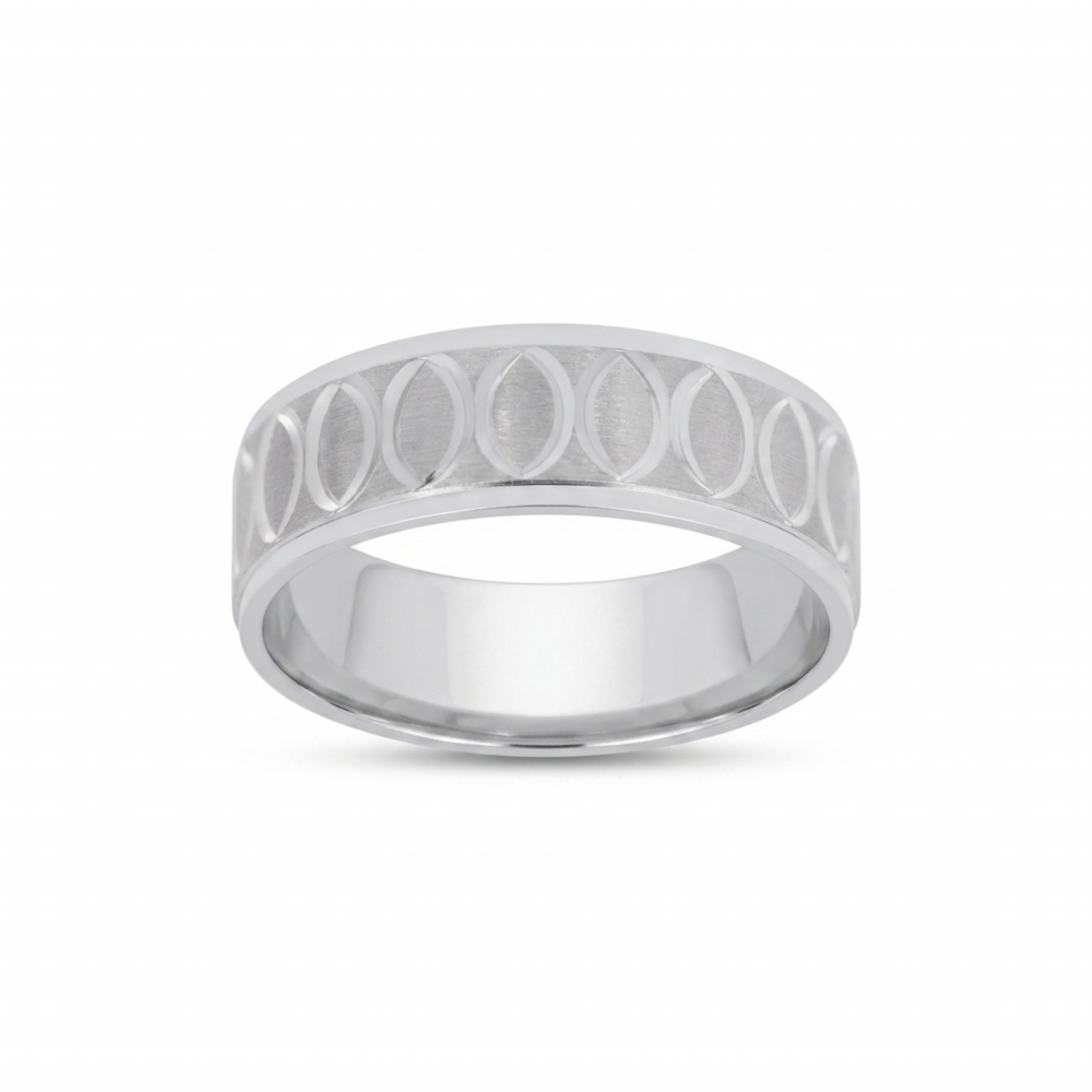 Men’s silver ring