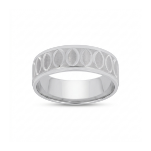 Men’s silver ring