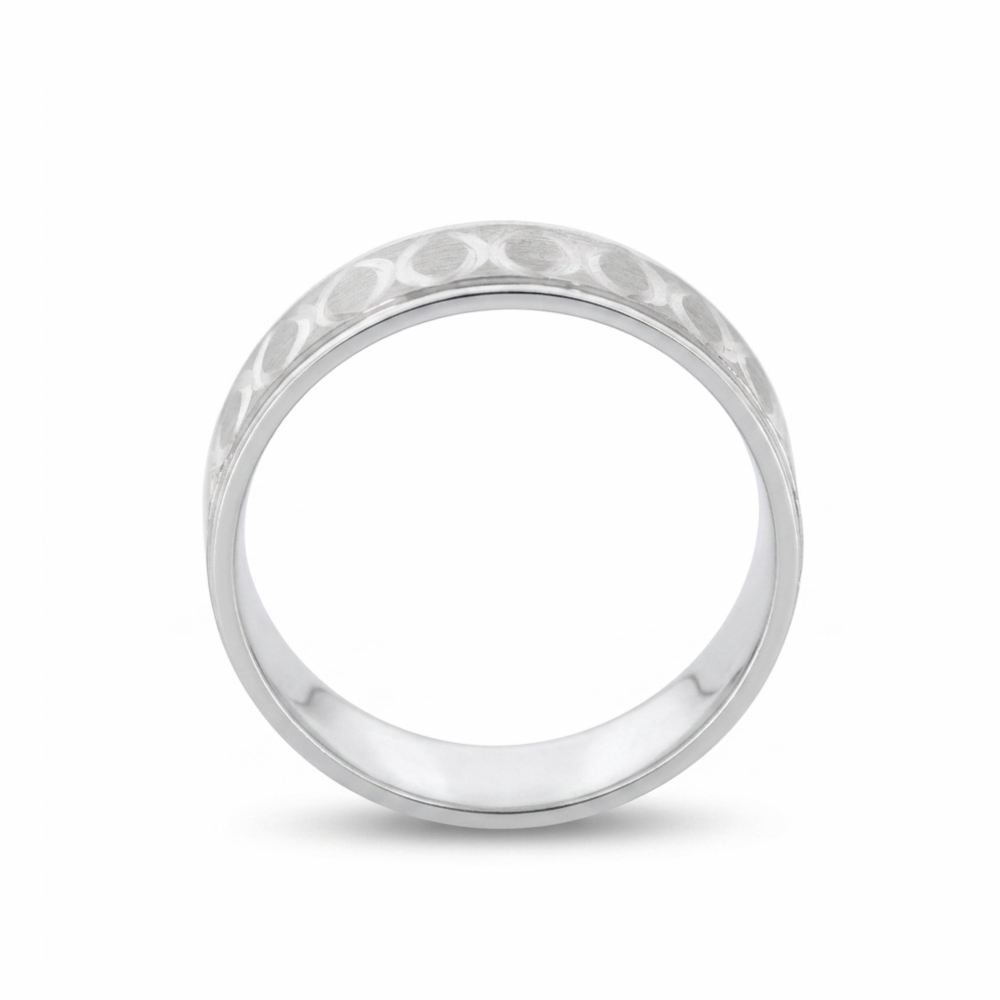 Men’s silver ring