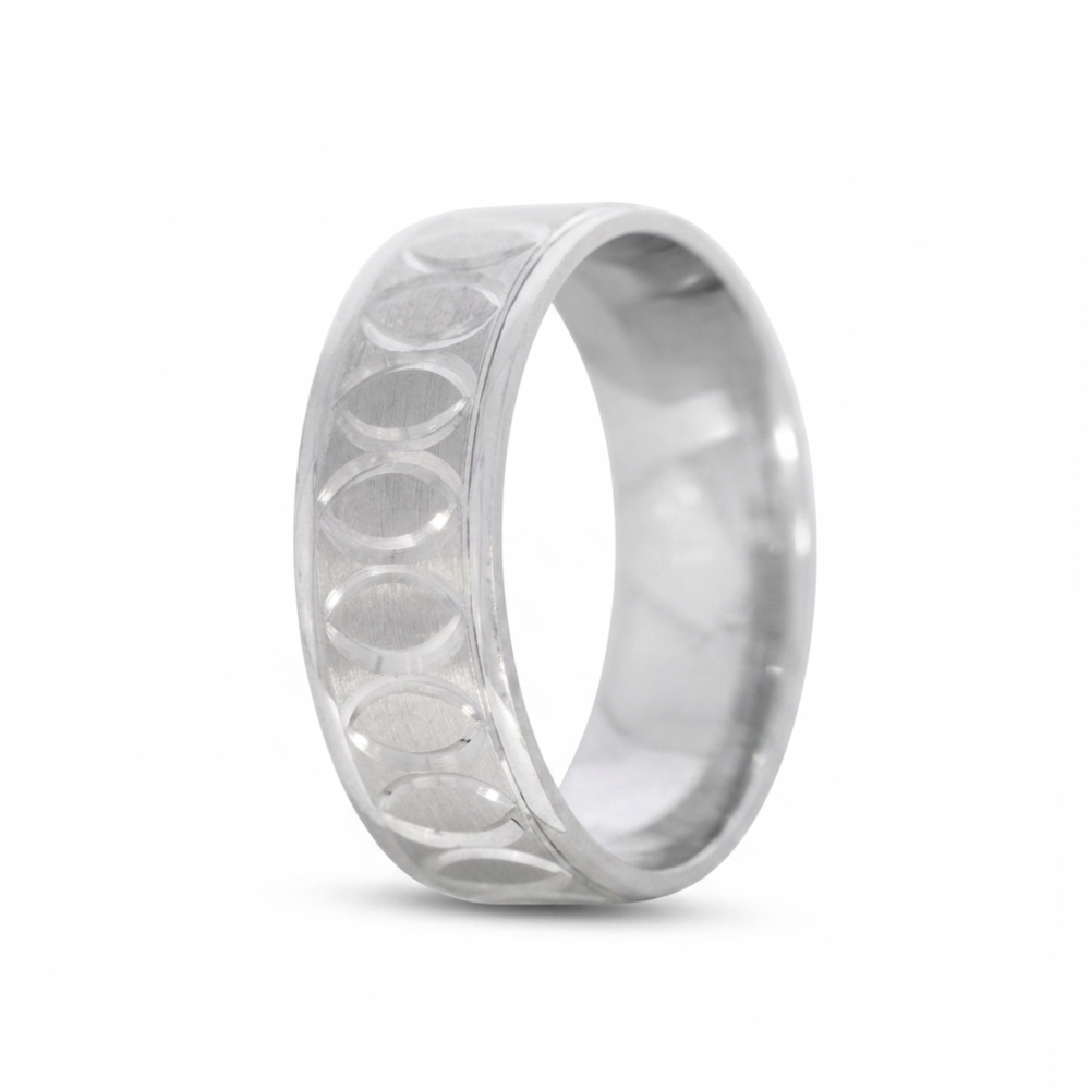 Men’s silver ring