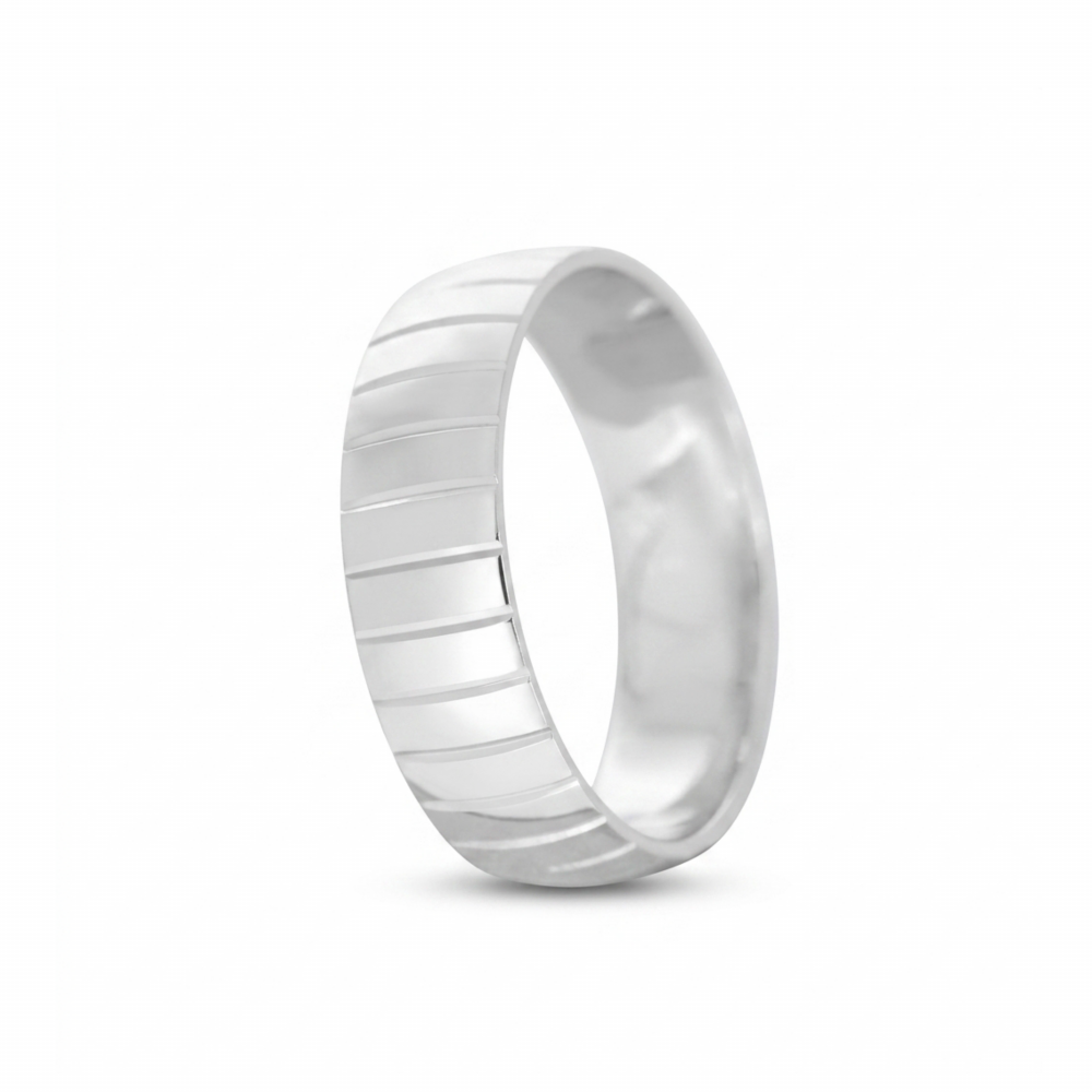 Men’s silver ring