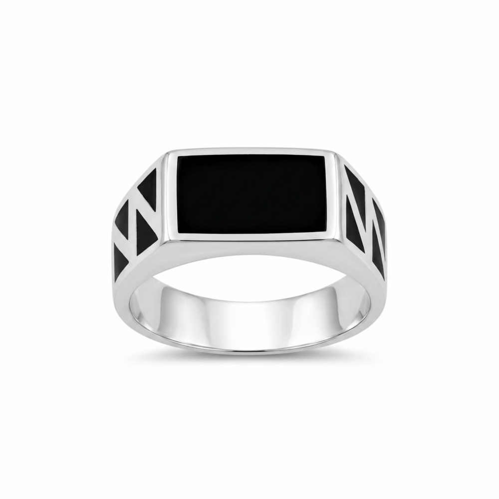 Men’s silver ring