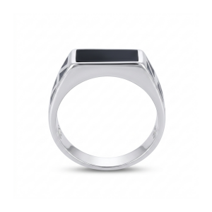 Men’s silver ring