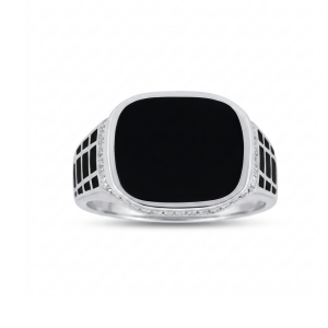 Men’s silver ring