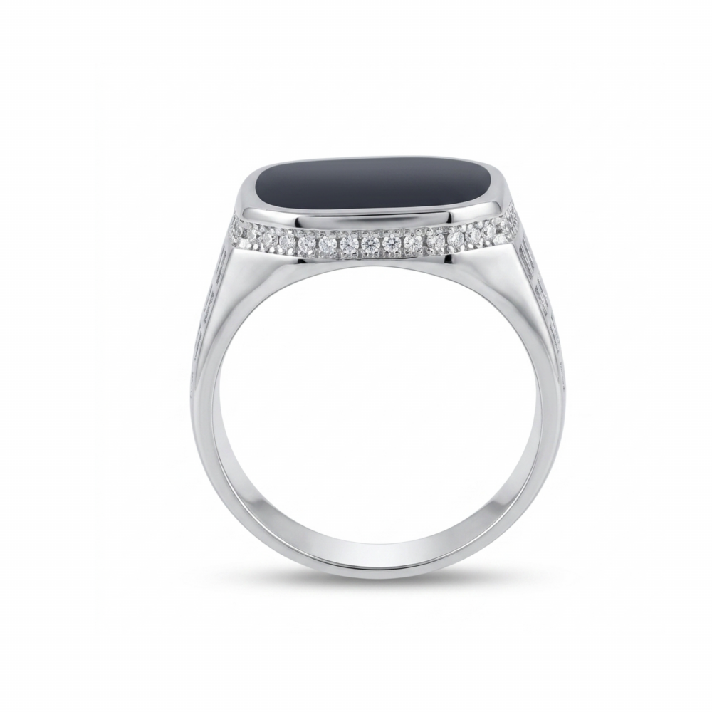Men’s silver ring