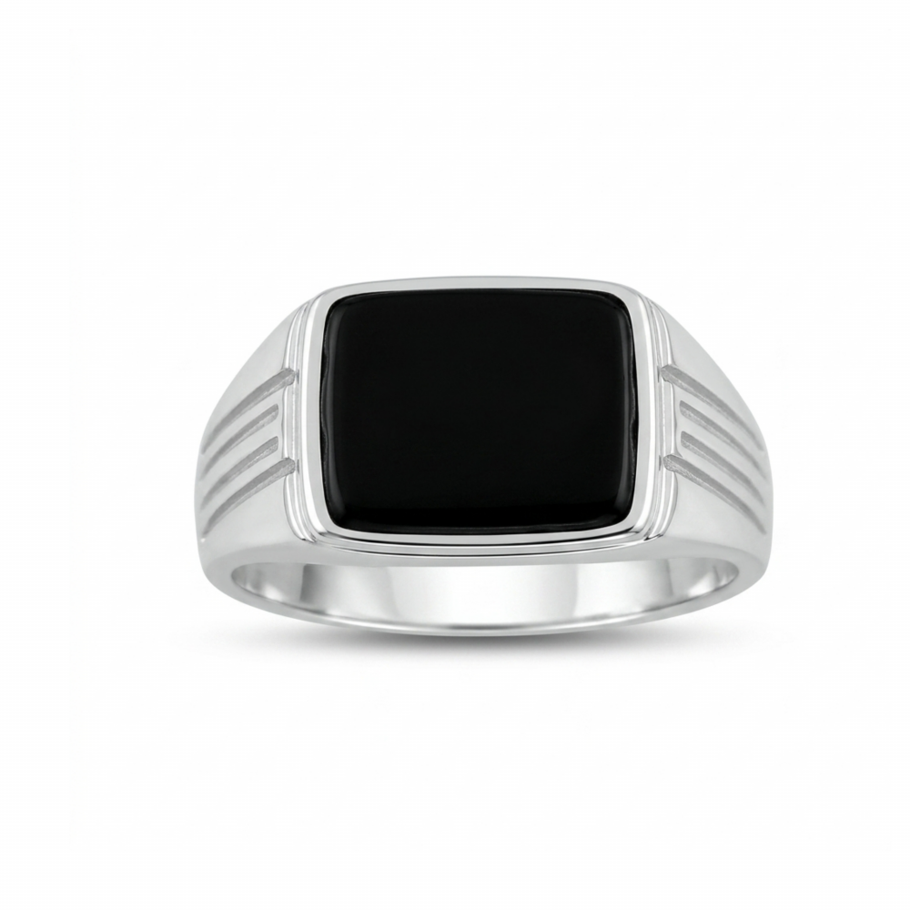 Men’s silver ring
