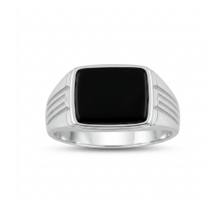 Men’s silver ring