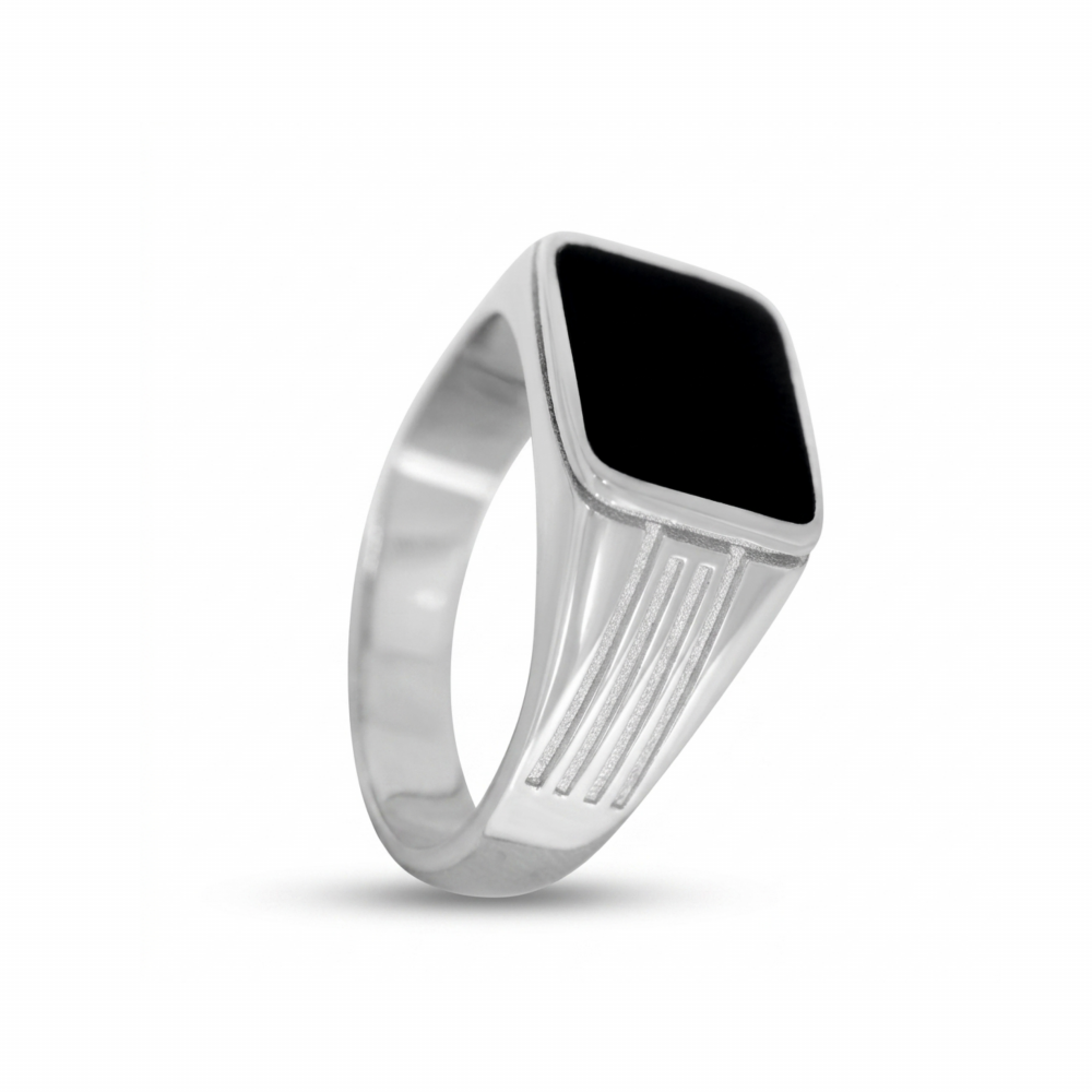 Men’s silver ring
