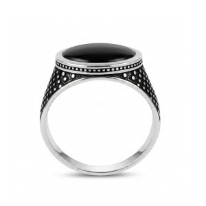 Men’s silver ring