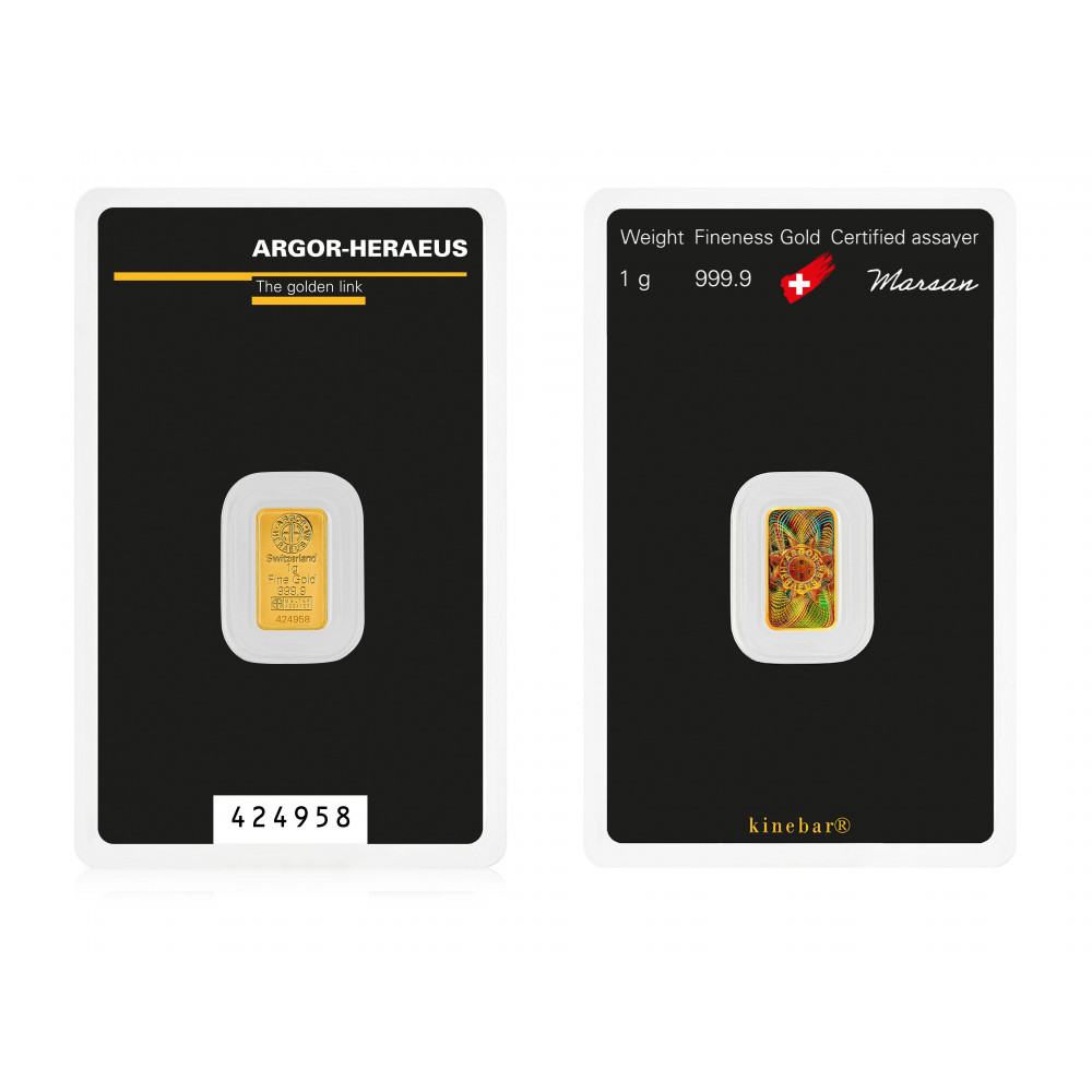 1 g. Investeerimiskulla kang (Kinebar)