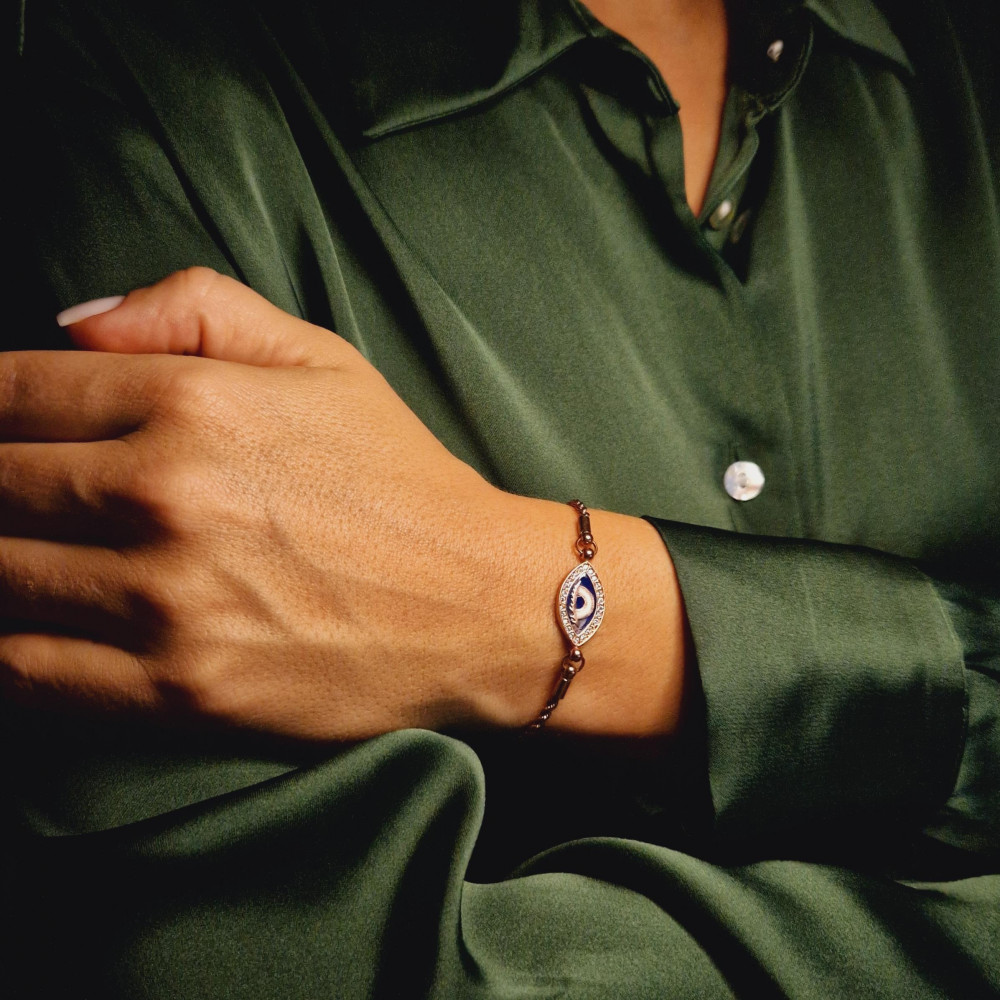 Auksinė apyrankė su cirkoniu