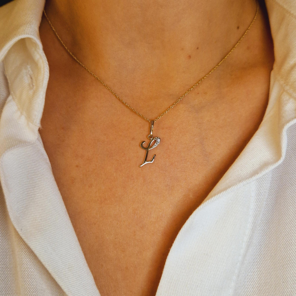 Auksinis pakabukas su cirkoniu