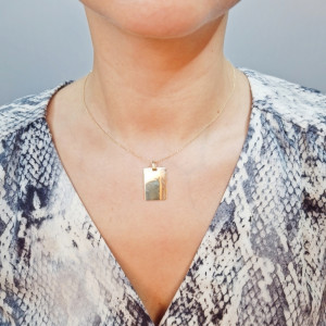 Golden pendant