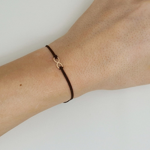 Black thread bracelet