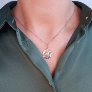 Gold pendant ''Aries''