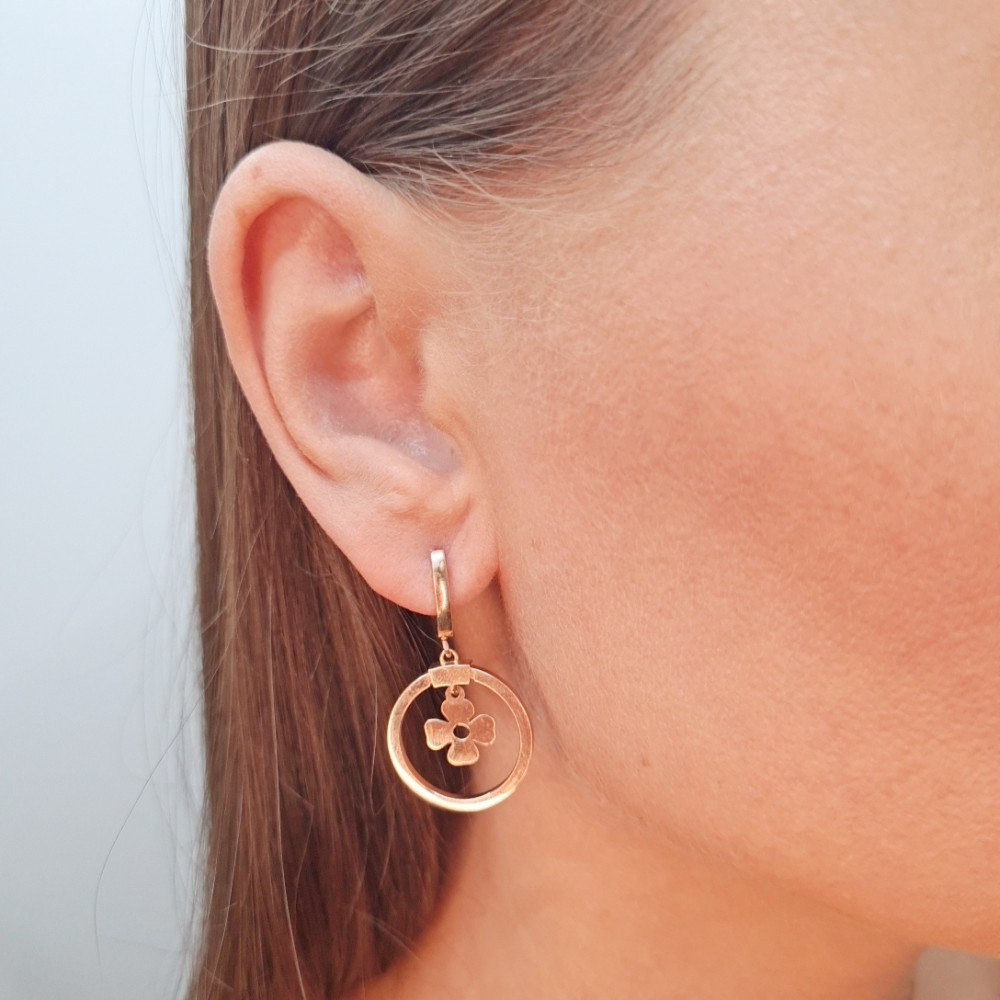 Golden earrings