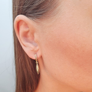 Golden earrings