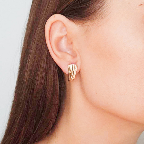 Golden earrings