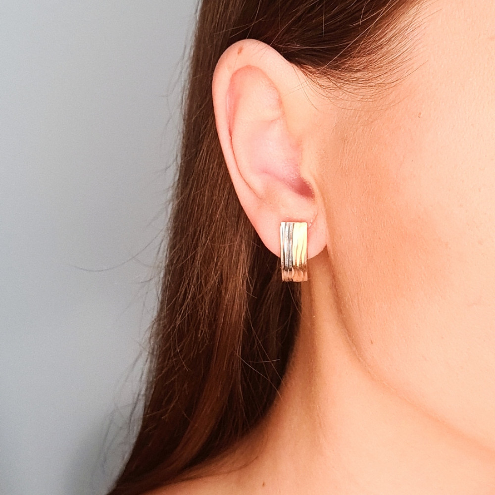 Golden earrings