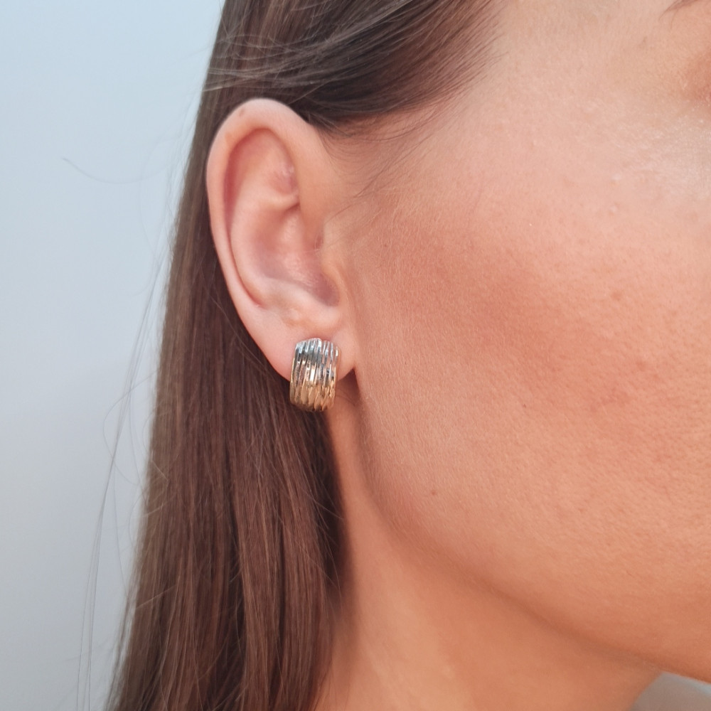 Золотые серьги