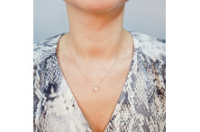 Auksinė grandinėlė su cirkoniu