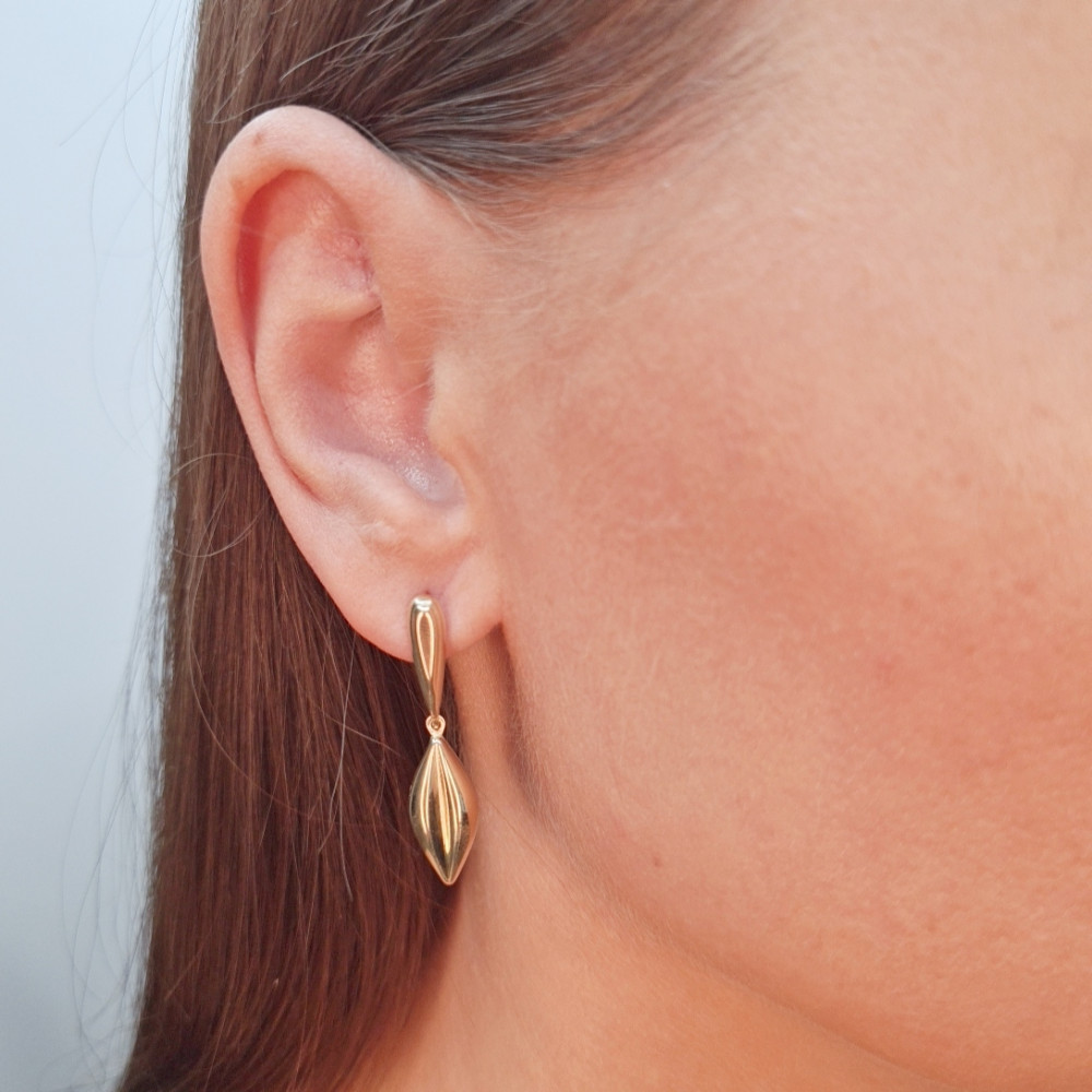 Golden earrings