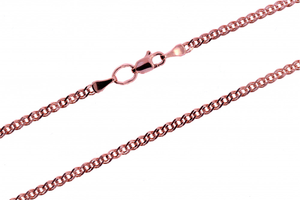Gold Mona Lisa weave chain