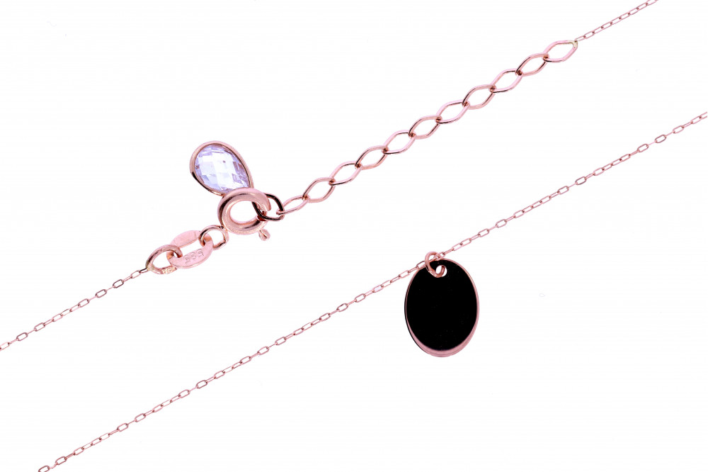 Golden chain with pendant