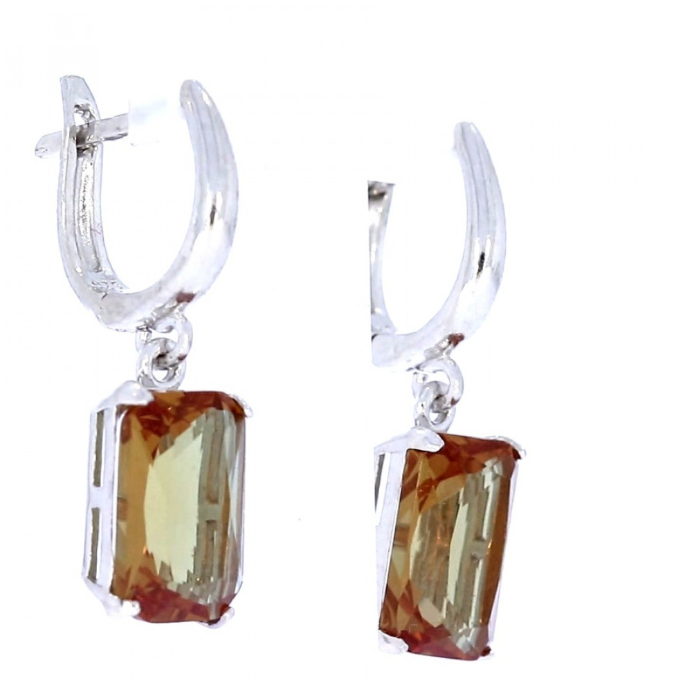 Sidabriniai auskarai su zultanitu