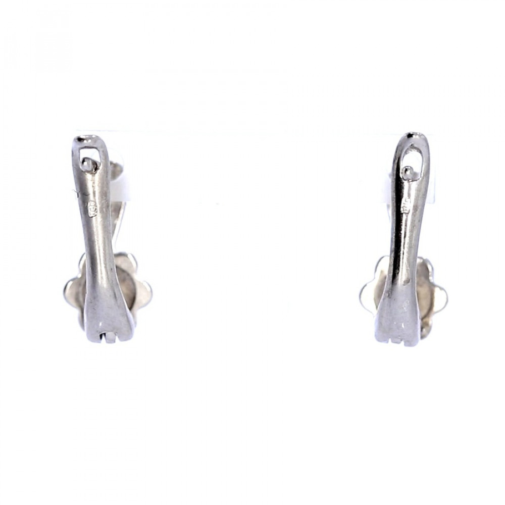 Sidabriniai auskarai su cirkoniu