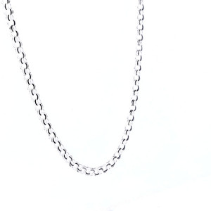 Sidabrinė bismarko pynimo grandinėlė