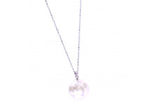 Серебряная цепочка с подвеской