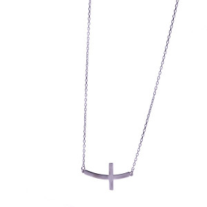 Silver chain with pendant