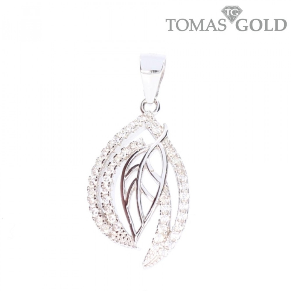 Sidabrinis pakabukas su cirkoniu 