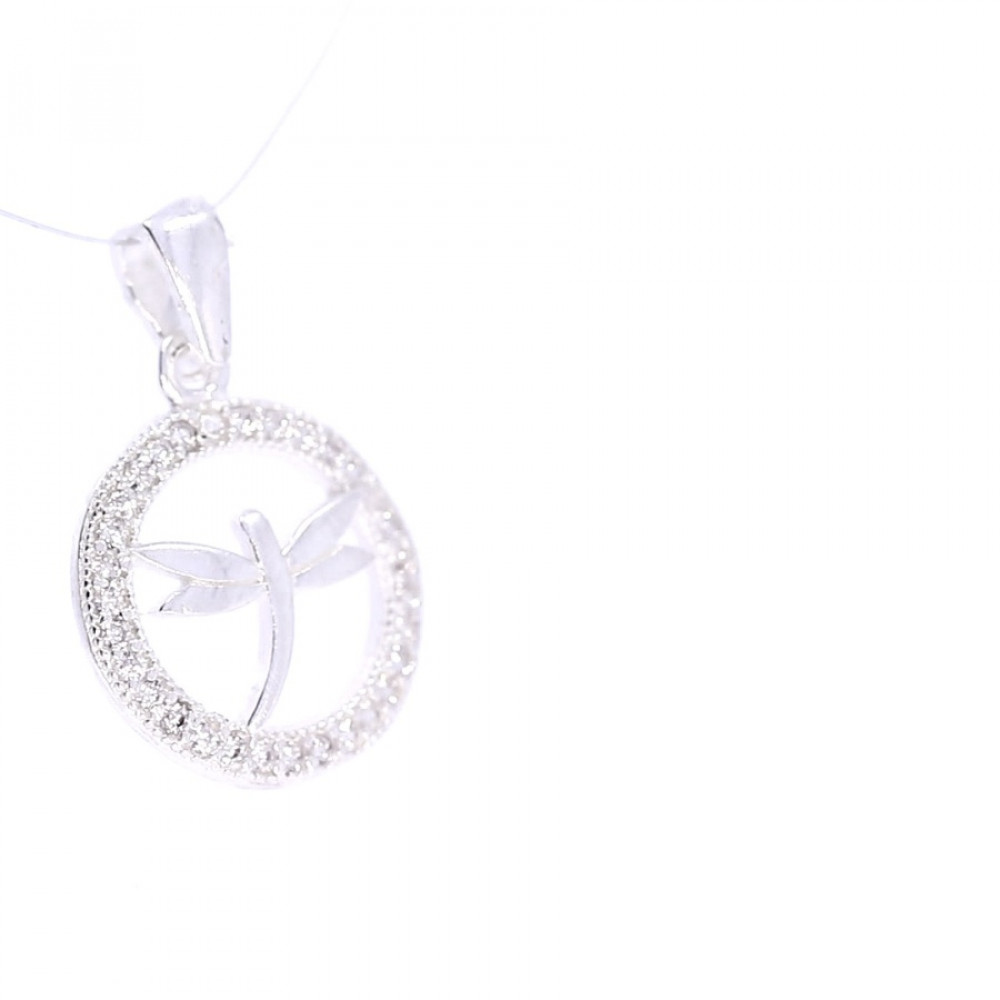 Sidabrinis pakabukas su cirkoniu