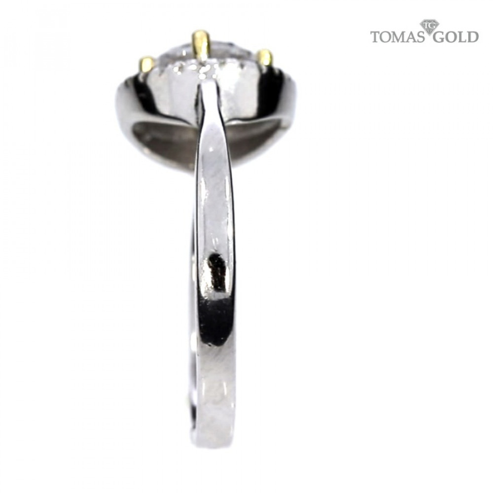 Sidabrinis žiedas su cirkoniu