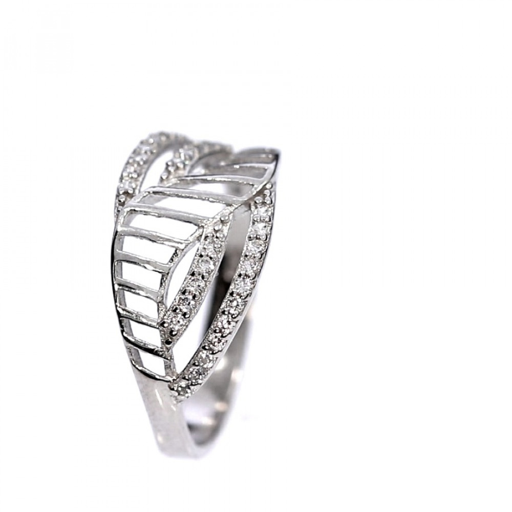 Sidabrinis žiedas su cirkoniu