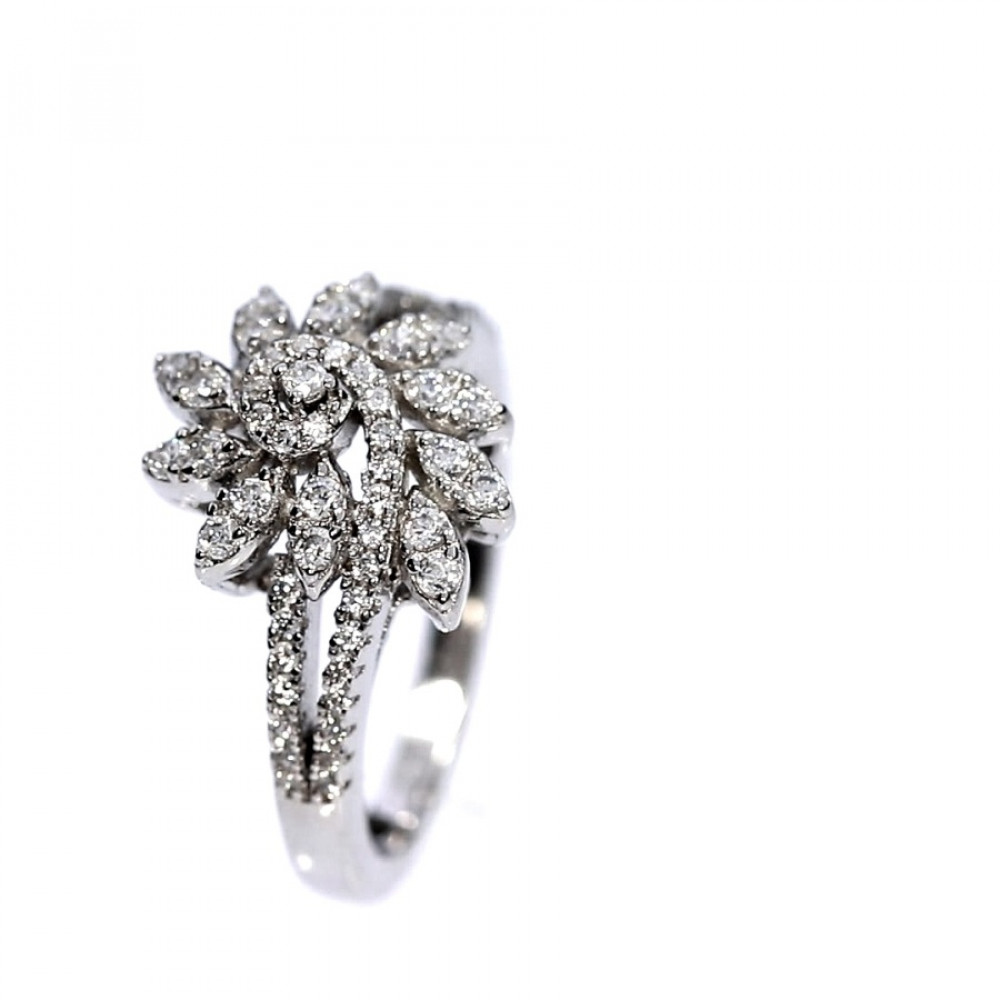 Sidabrinis žiedas su cirkoniu