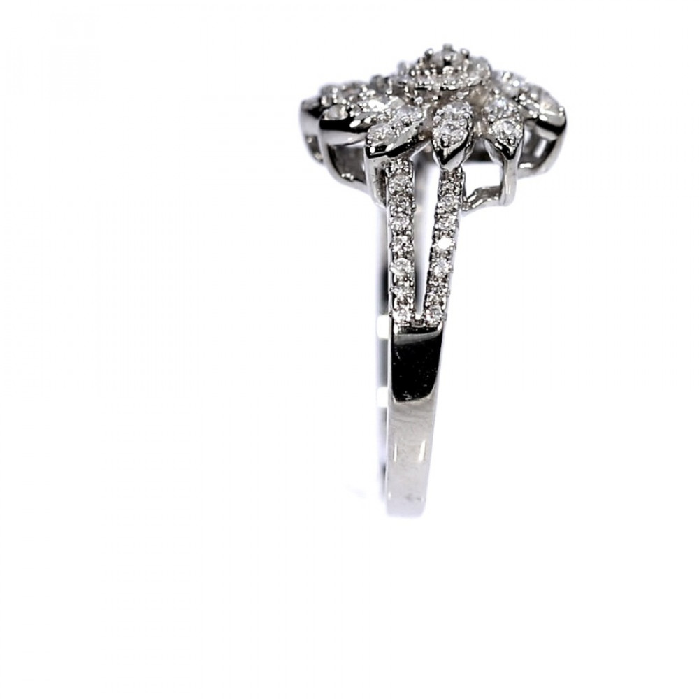 Sidabrinis žiedas su cirkoniu