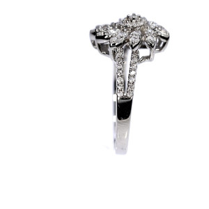 Sidabrinis žiedas su cirkoniu