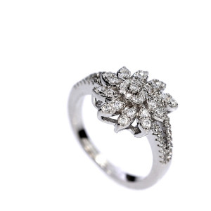 Sidabrinis žiedas su cirkoniu