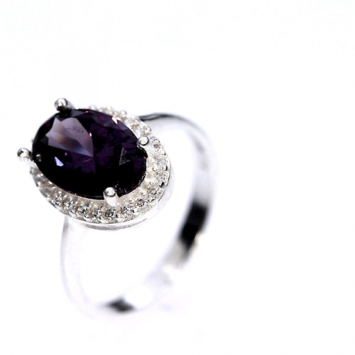 Sidabrinis žiedas su cirkoniu