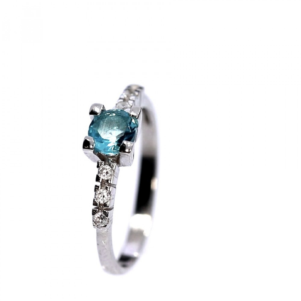 Sidabrinis žiedas su cirkoniu