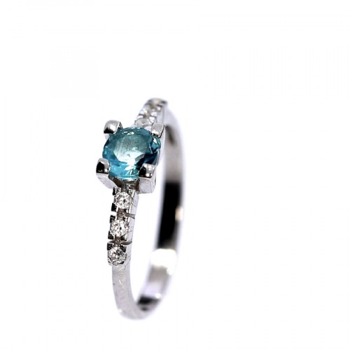 Sidabrinis žiedas su cirkoniu