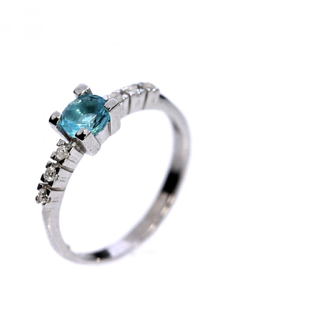 Sidabrinis žiedas su cirkoniu