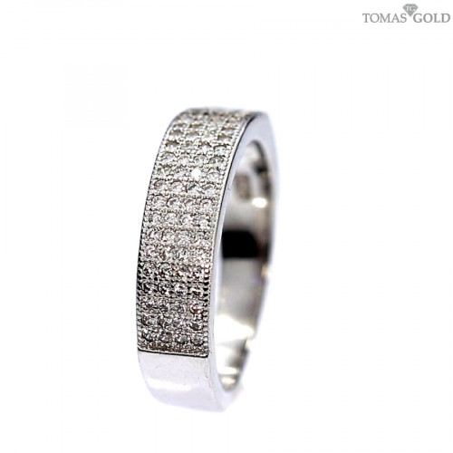 Sidabrinis žiedas su cirkoniu