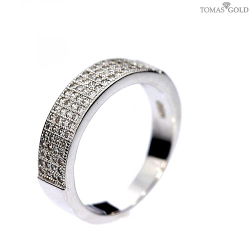 Sidabrinis žiedas su cirkoniu