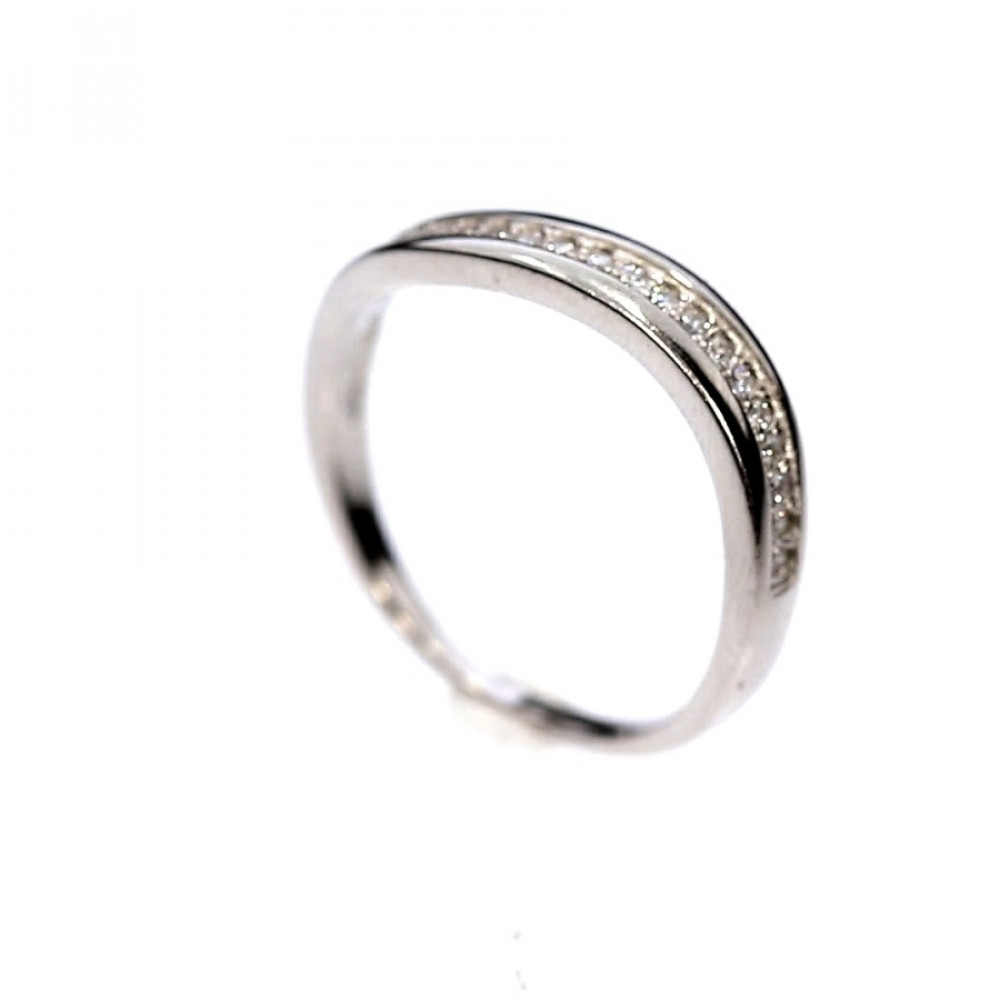 Sidabrinis žiedas su cirkoniu