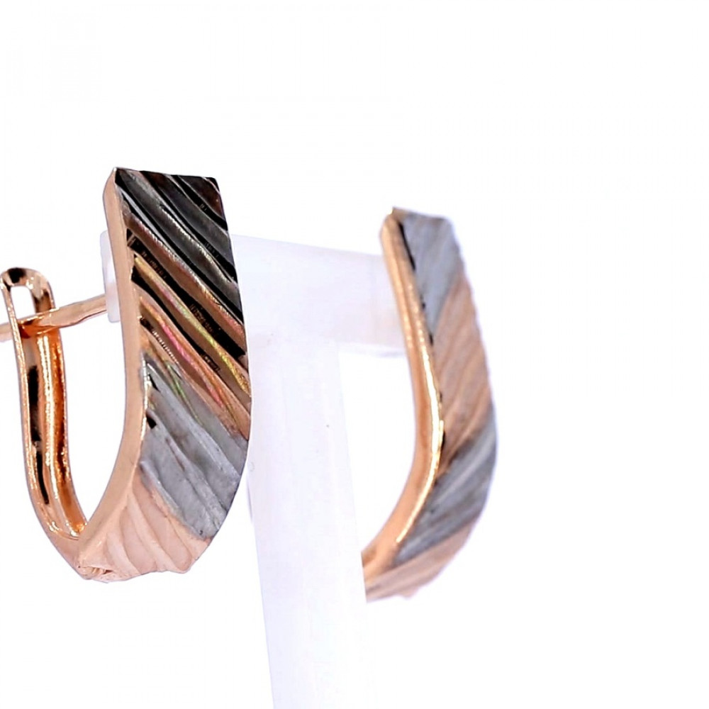 Золотые серьги