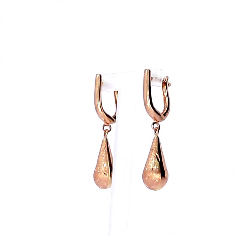 Золотые серьги